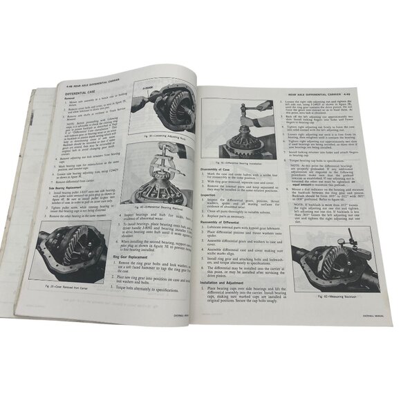 1974 Chevrolet Overhaul Manual ST-333-74 (Cars & Light Duty Trucks) Vintage - Picture 5 of 9